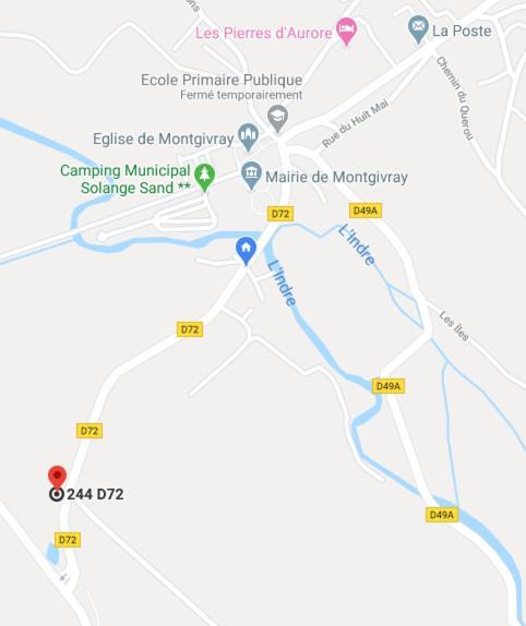 Le Petit Pays Appartement Montgivray Buitenkant foto